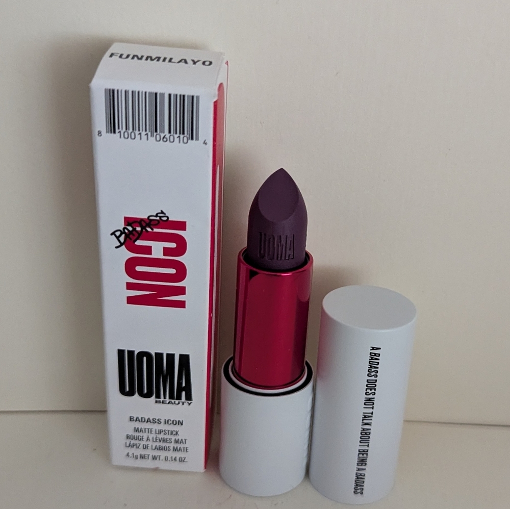 UOMA Badass Icon Matte Lipstick - Funmilayo